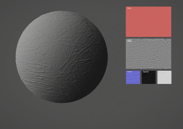 Wrinkles #05 - Texturing.xyz