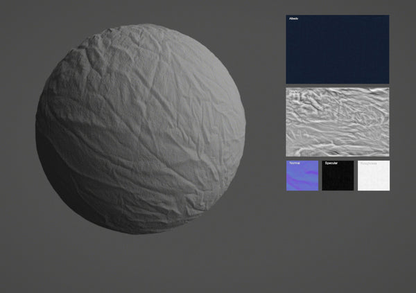 Wrinkles #04 - Texturing.xyz