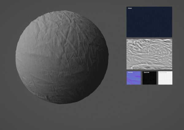 Wrinkles #04 - Texturing.xyz
