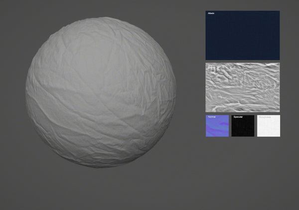 Wrinkles #04 - Texturing.xyz