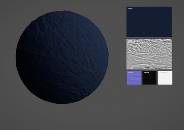 Wrinkles #04 - Texturing.xyz