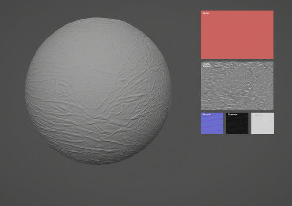 Wrinkles #05 - Texturing.xyz