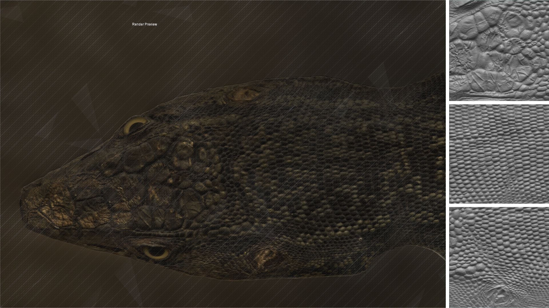 Lizard head #01 – Texturing.xyz Lizard head #01 – Texturing.xyz