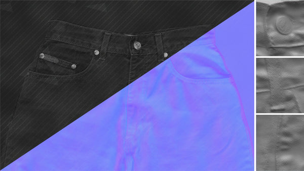 Denim trousers #13 - Texturing.xyz