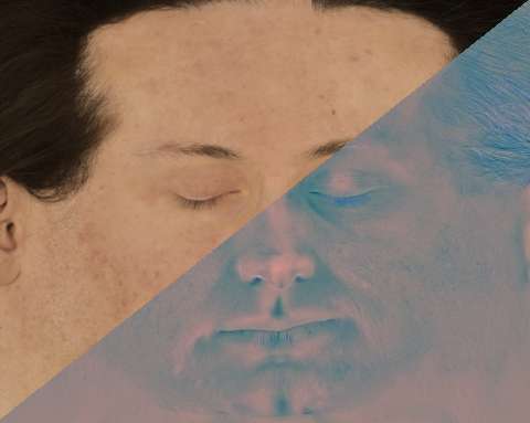 Male 20s Multichannel Face #08 - Texturing.xyz