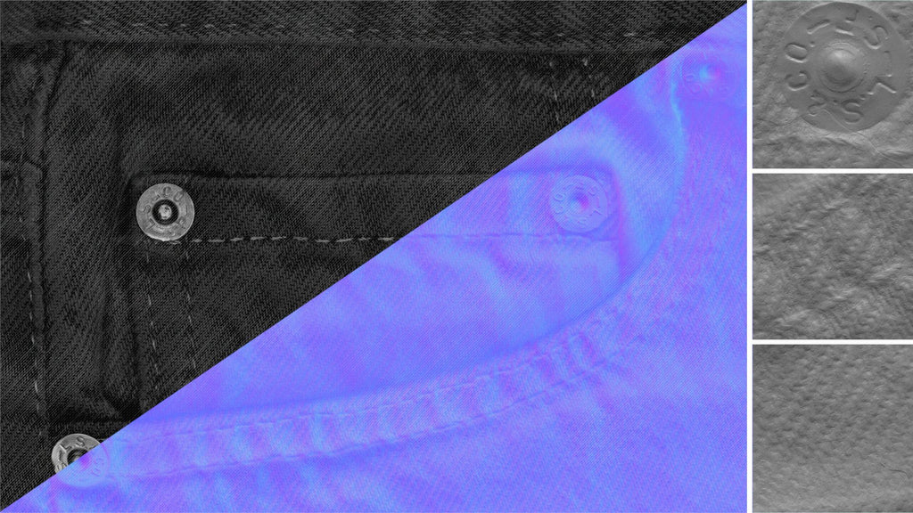 Denim close-up #03 – Texturing.xyz