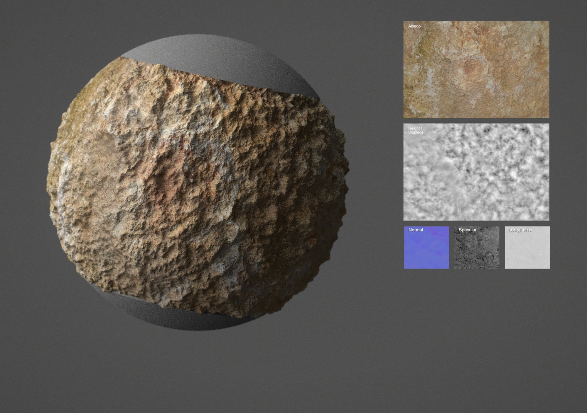 Rock #05 – Texturing.xyz
