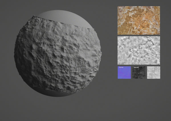 Rock #14 - Texturing.xyz