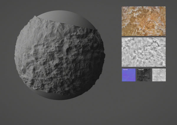 Rock #14 - Texturing.xyz