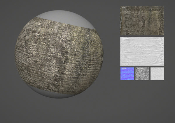 Painted concrete #02 - Texturing.xyz