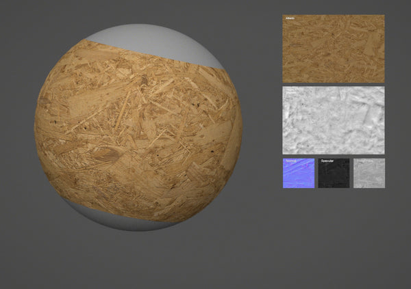 Particleboard #01 - Texturing.xyz