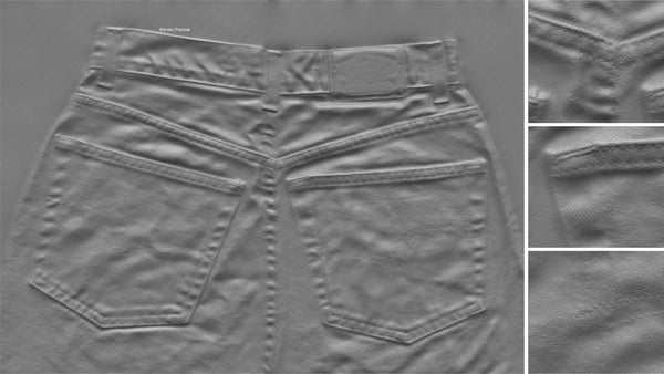 Denim trousers #14 - Texturing.xyz