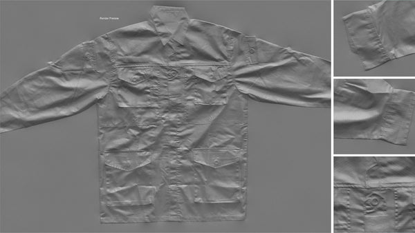 Military vest #03 - Texturing.xyz