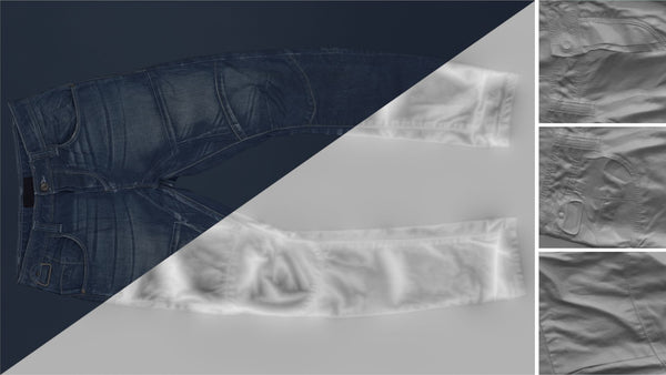 Denim trousers #08 - Texturing.xyz
