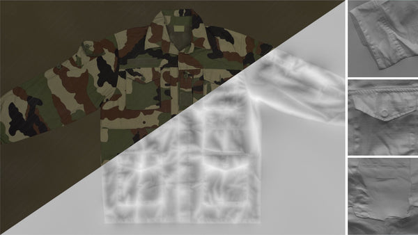 Military vest #05 - Texturing.xyz
