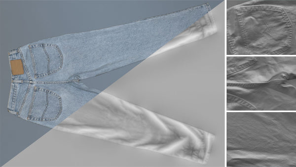 Denim trousers #05 - Texturing.xyz