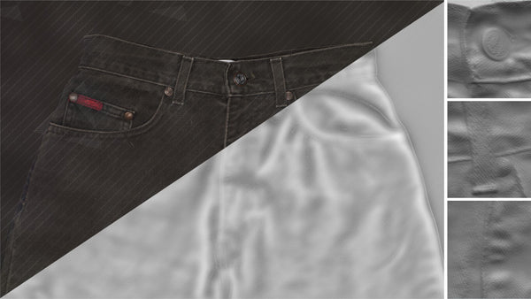 Denim trousers #13 - Texturing.xyz