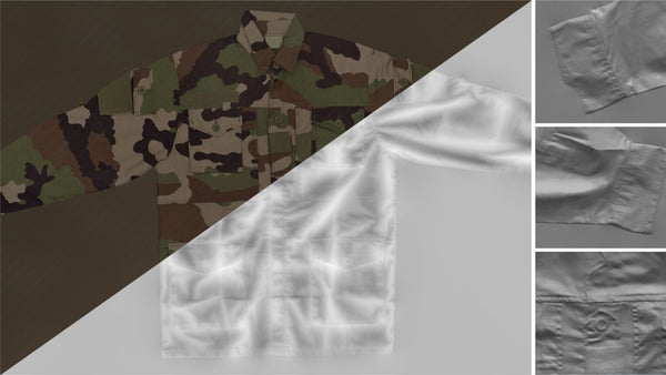 Military vest #03 - Texturing.xyz