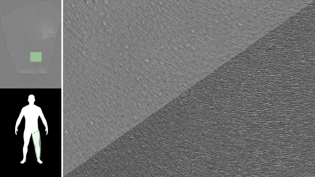 Female Leg 20s Leg #02 – Texturing.xyz