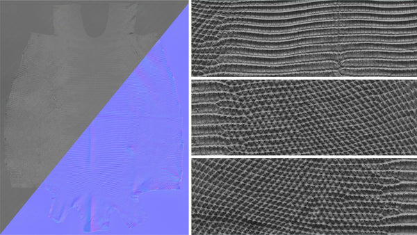 Iguana body - commercial use #04 - Texturing.xyz