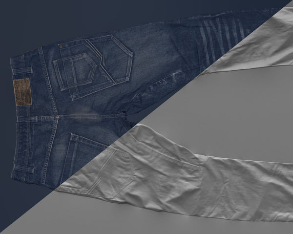 Denim trousers #09 - Texturing.xyz