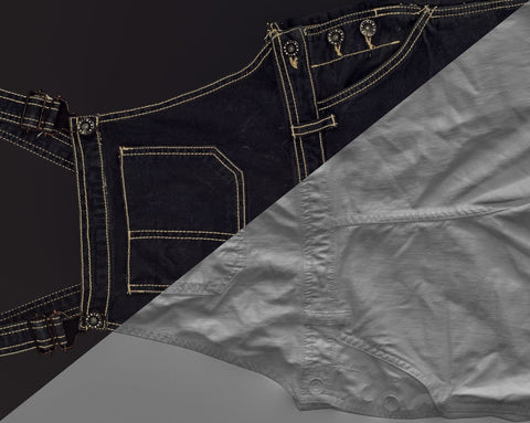 Denim overalls #03 - Texturing.xyz
